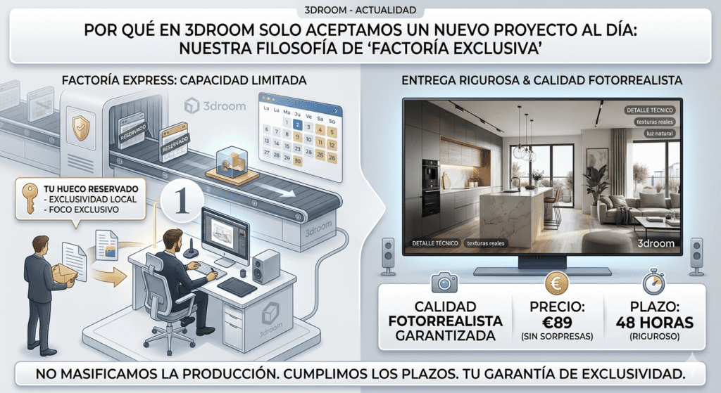 Infografía 2d del método de trabajo.