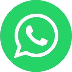 Icono de Wathsapp, icono verde con un telefono y un simbolo de chat rodeandolo en blanco.