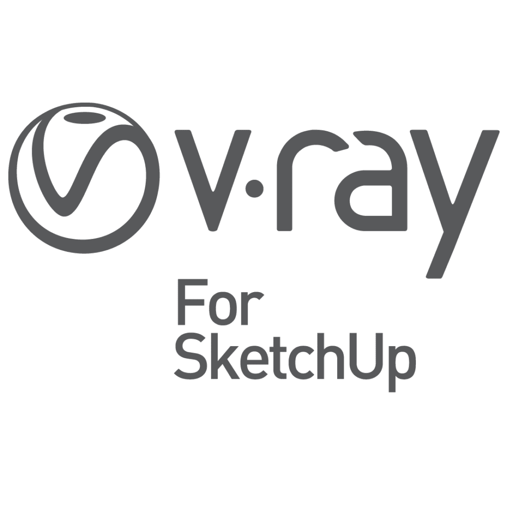 Logotipo de V-Ray para renders 3D en la sección de preguntas frecuentes sobre infografías 3D de 3DRoom